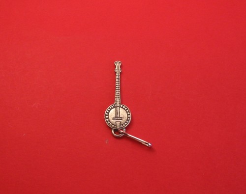 Banjo zipper pull - banjo, motif
