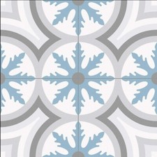 Traditional Blue Floral