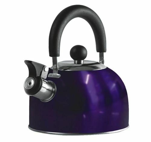 Blue litre gas hob kettle - gas,