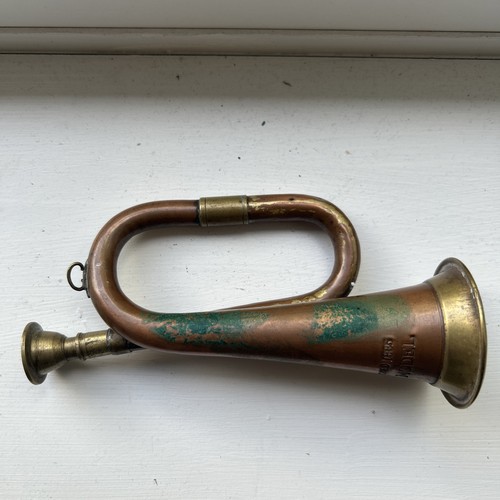 Miniature military bugle - military,