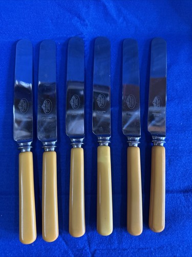 Vintage table cutlery knives - vintage,