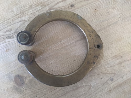 Reefing boom claw bronze for - reefing,