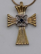 Stuart Devlin Cross Pendant