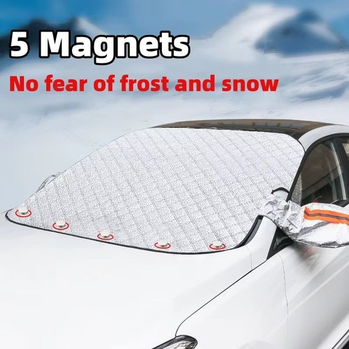 Car windscreen cover - cover, magnetic