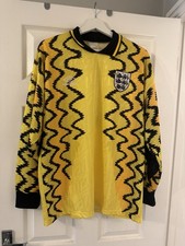 Retro England World Cup Goalkeeper Shirt Size L