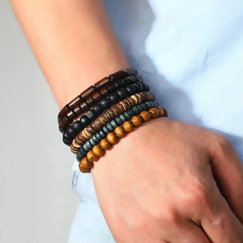6pcs wodeen braided wrap - 6pcs,