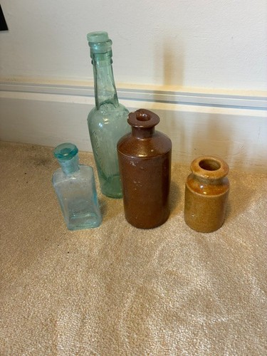 Job lot vintage bottles - job, 4