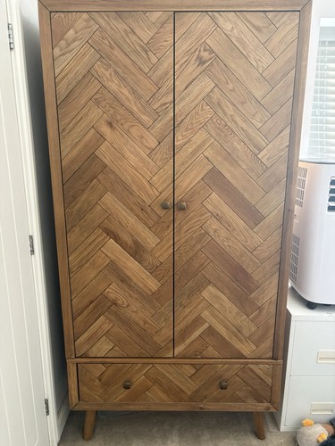Herringbone door drawer - herringbone, 2-door
