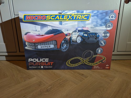 Micro scalextric set police - micro,