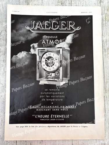 Jaeger pendule atmos - jaeger,
