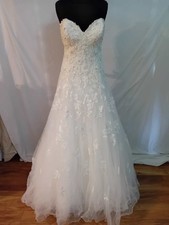 Wedding dress size 12 ivory
