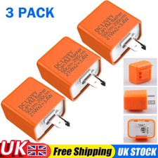 3X 2 Pin Speed Adjustable LED
