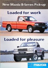 Mazda B-series B2500 Pickup Brochure 1998