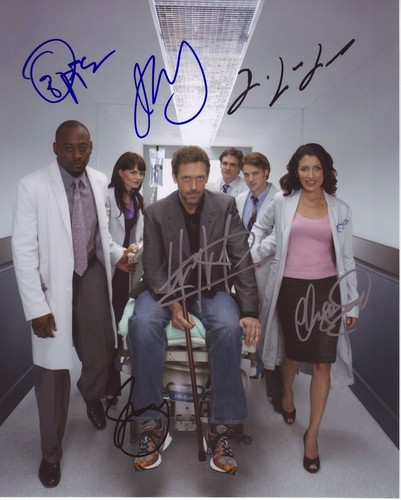 House autograph signed - house, m.d.