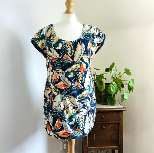 Mantaray tropical summer tunic - mantaray,