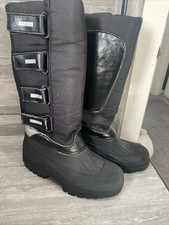 HKM Sports Winter Thermal Kodiak Equestrian Stable Boots Women's UK Size 5