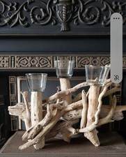 Driftwood Candle Holder