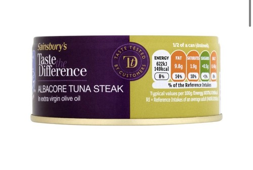 Sainsbury albacore tuna - sainsbury's,