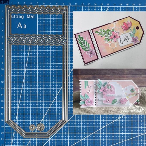Metal cutting dies tag - dies, frame