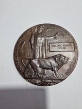 WW1 Death Penny Plaque -