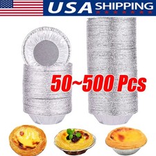 50~500Pcs Mini Round Egg Tart