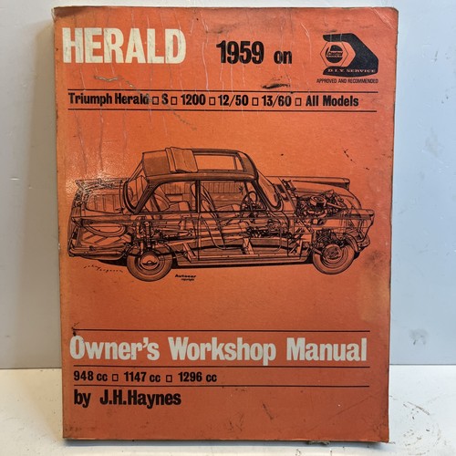 Vintage haynes manual triumph - haynes,