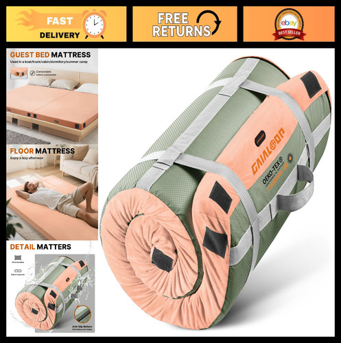 Memory foam glamping roll - foam, roll-up