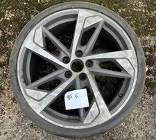 AUDI A3 S3 8Y 1X 19" GENUINE 5 ARM GREY DIAMOND CUT USED ALLOY WHEEL BT6