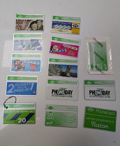 Mixed phonecard lot - phonecard,