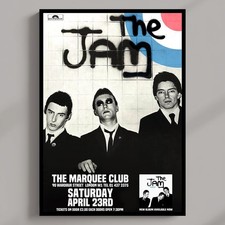 The Jam at The Marquee Concert Poster MULTI-PRINT or Three FRAMED Options