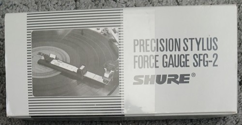 Shure precision stylus - stylus, force