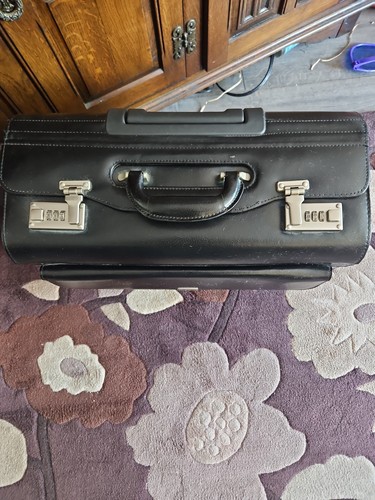 Black travel office - , briefcase