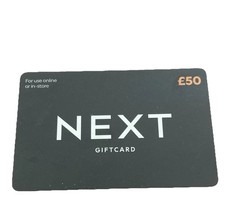 Next gift card - £50,