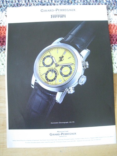 Girard perregaux pour - girard-perregaux, ferrari