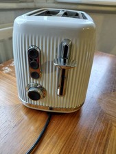 Breville VTR003 Bold 2 Slice Toaster - Cream and Silver  Working  Staple Sylish