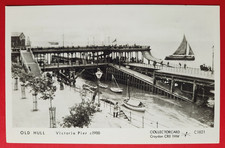Postcard Old Hull, Victoria Pier c1900 Yorkshire,Collectorcard