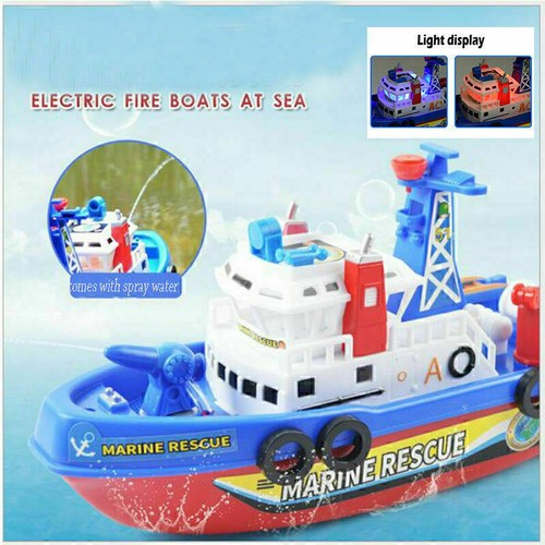 Electric fire boat - electric,