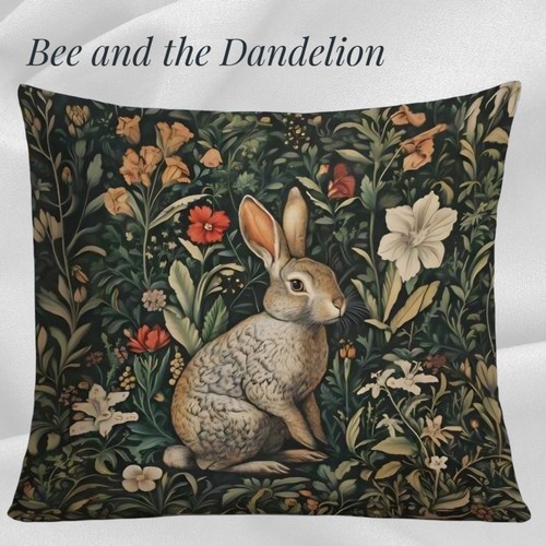 Cute rabbit william morris - william,
