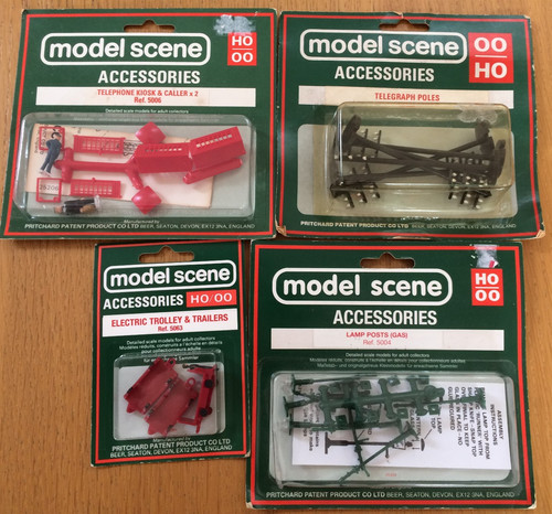 Model scene gas lamp - scene,