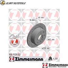 2x BRAKE DISCS 150.1129.52 FOR BMW 3/Convertible/E0/E21 M20B20 2.0L M20B25 2.5L