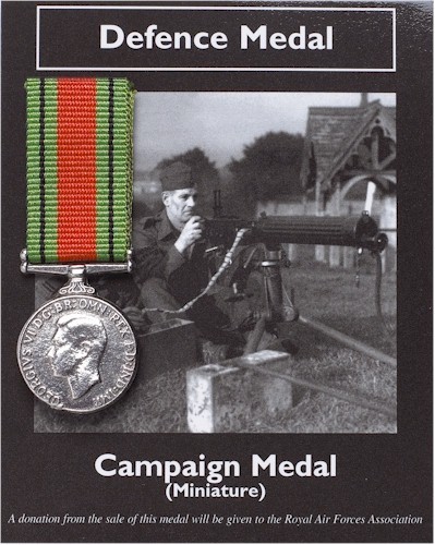 Defence medal campaign - defence,