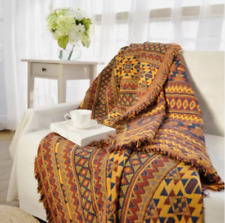UK Boho Sofa Blanket Throw