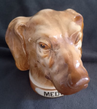 Vintage French Pottery Dogs