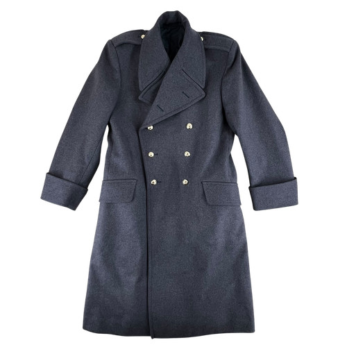 British raf surplus greatcoat - raf,