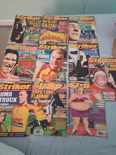 Striker football magizine - striker,