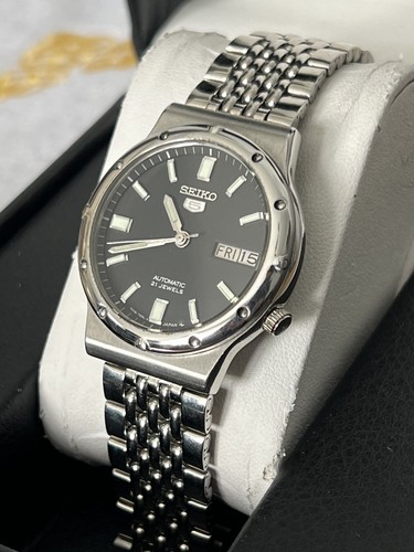 Seiko 7009 876a black - 5,