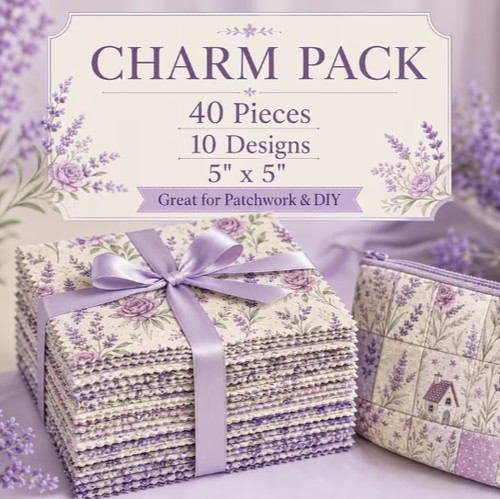 Charm pack pre cut - charm, x