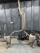 AUDI A6 C7 4G 2011-15 3.0 TDI MIDDLE TO REAR EXHAUST SYSTEM MUFFLER 4G0253611M