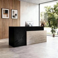 87-95" 2-Person Reception Desk