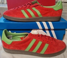 Adidas Originals Athen (RED/GREEN) Adisuede C/W Trainers UK Size 11 Exclusive